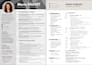 refaire votre CV professionnel moderne, ats et canva modifiable